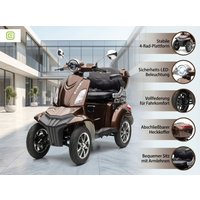 Econelo E-Seniorenmobil BENNI 4.0 - Lithium Akku - 1000W - 25 km/h - BRAUN