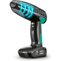 EASYMAXX Akku-Handstaubsauger 11,1V schwarz/grün