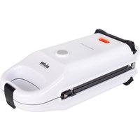 SILVA HOMELINE Waffelautomat 700 W 3 in 1 weiß CM 303