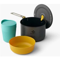 SEATOSUMMIT Frontier One Pot Cook Set (3-teilig) – Ultraleichtes Kochset inkl. 2 Liter-Campingtopf