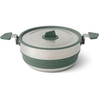 SEATOSUMMIT Detour Stainless Steel Collapsible Pot - Zusammenfaltbarer Campingtopf mit Edelstahl