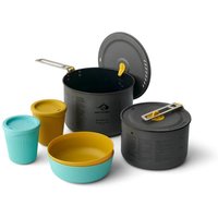 SEATOSUMMIT Frontier Two Pot Cook Set – Ultraleichtes Kochset inkl. zwei Campingtöpfe (6-teilig)