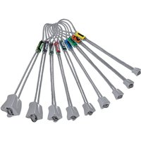 Rock Empire Alu Nuts Set - 1-9 Klemmkeilset