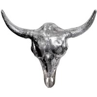 Casa Padrino Wohnzimmer Wandgeweih / Wanddekoration Stier Schädel - Luxus Dekoration