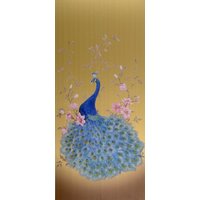 Harald Glööckler Designer Barock Vliestapete 58511 - Pfau - Gold / Mehrfarbig