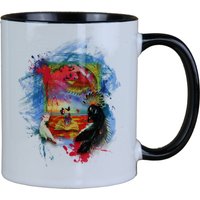 Harald Glööckler Pompöös Tasse Papagei Bunt - designed by Harald Glööckler