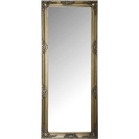 Casa Padrino Barock Spiegel / Wandspiegel mit Holzrahmen Gold 60 x H. 150 cm - Barockmöbel