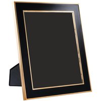 Casa Padrino Tisch-Bilderrahmen 6er Set Schwarz / Gold 25 x H. 30,5 cm - Luxus Deko Accessoires