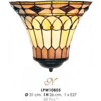 Tiffany Wandleuchte Durchmesser 31cm, Höhe 26cm LPW10805 Leuchte Lampe