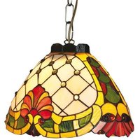 Casa Padrino Tiffany Pendelleuchte à 34 cm - Wohnzimmer Hängeleuchte