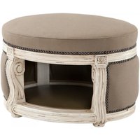 Barock Hunde & Katzen Haus Luxury Mod2 Sandfarben / Antik WeiØ