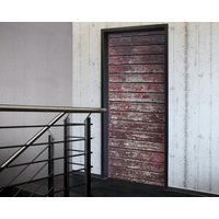 Tür 2.0 XXL Wallpaper für Türen 20006 Alm - selbstklebend- Blickfang für Ihr zu Hause - Tür Aufkleber Tapete Fototapete FotoTür 2.0 XXL Vintage Antik Stil Retro Wallpaper Fototapete