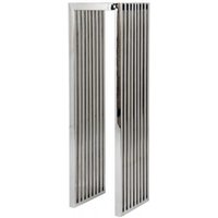 Casa Padrino Luxus Konsolen Tisch Säule 5 Stars Chrom - Blumentisch Telefontisch Beistelltisch Säule - Hotel Einrichtung Möbel