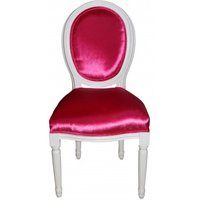 Casa Padrino Barock Esszimmer Stuhl Pink - Designer Stuhl - Luxus Qualität GH