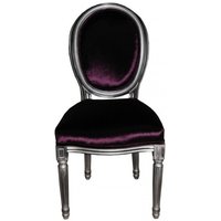 Casa Padrino Barock Esszimmer Stuhl Lila - Designer Stuhl - Luxus Qualität GH