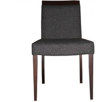 Casa Padrino Barock Esszimmer Stuhl Grau / Braun - Möbel Restaurant Hotel