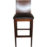 Casa Padrino Designer Barstuhl Braun / Braun - Barhocker - Möbel Restaurant Hotel