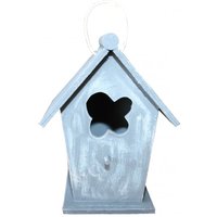 Casa Padrino Designer Vogelhaus Blau- Vogelpalast