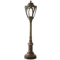 Casa Padrino Luxus Standleuchte Messing Massiv Lincoln Park - Leuchte Lampe - Tischleuchte Tischlampe