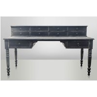 Casa Padrino Luxus Antik Stil Sekretär Schreibtisch - Massiv England Vintage Wood - Empire Jugendstil Barock Kolonial - Massivholz