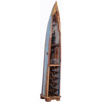 Casa Padrino Vintage Weinregal Schrank Boot - 100% recyceltes Altholz