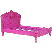 Barock Bett Pure Baroque Pink 160 x 200 cm aus der Luxus Kollektion von Casa Padrino
