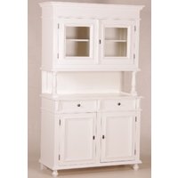Casa Padrino Shabby Chic Landhaus Stil Schrank Buffetschrank WeiØ - Schrank Esszimmer