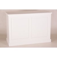 Casa Padrino Shabby Chic Landhaus Stil Theken Schrank WeiØ B 140 H 99 cm Theke Ladentheke Ladeneinrichtung