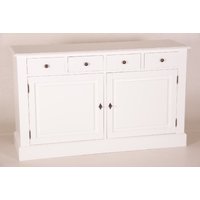 Casa Padrino Shabby Chic Landhaus Stil Kommode WeiØ B 150 H 90 cm Möbel Diele Esszimmer Schrank