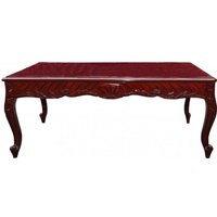 Casa Padrino Barock Couchtisch Mahagony 120 x 80 cm - Barock Wohnzimmer TischCasa Padrino Barock Couchtisch Mahagony 120 x 80 cm - Barock Wohnzimmer Tisch