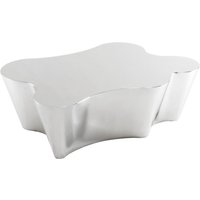 Casa Padrino Luxus Art Deco Designer Couchtisch Edelstahl poliert - Luxus Kollektion