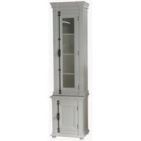 Casa Padrino Shabby Chic Landhaus Stil Schrank Buffetschrank 60 x 45 x 245 cm - Schrank Esszimmer