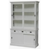 Casa Padrino Shabby Chic Landhaus Stil Schrank Buffetschrank 125cm - Schrank Esszimmer