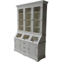 Casa Padrino Shabby Chic Landhaus Stil Schrank Buffetschrank 160cm ModF5 - Schrank Esszimmer
