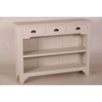 Casa Padrino Landhaus Stil Konsolen Tisch mit 3 Schubladen weià - Shabby Chic Möbel