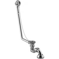 Ab und Ãberlauf System inkl. Siphon für Nostalgie Badewanne Sicilia, Toscane, San Sebastian, Roma - Chrom