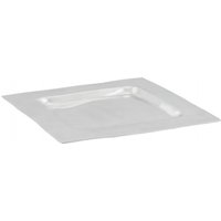 Casa Padrino Aluminium Schale Rechteckig 50 x 46 cm - Designer Obstschale
