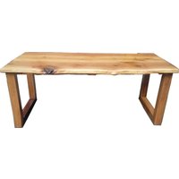 Casa Padrino Vintage Esstisch Eiche Rustikal Massiv 200 x 100 cm Mod TR3 - Landhaus Stil Tisch massives Eichenholz