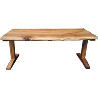 Casa Padrino Vintage Esstisch Eiche Rustikal Massiv 200 Mod TR4 - Landhaus Stil Tisch massives Eichenholz