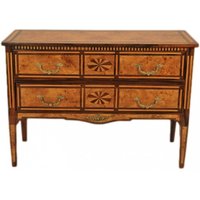 Französische Empire Kommode Braun von Casa Padrino