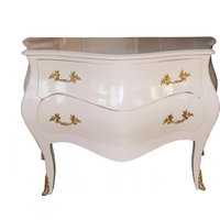 Casa Padrino Barock Kommode Rosa / Gold 130 x 87 x 58 cm - Barock Möbel - Limited Edition