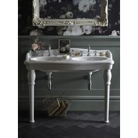 Casa Padrino Jugendstil Stand Waschtisch mit 2 Waschbecken Weià Barocco - Barock Stil