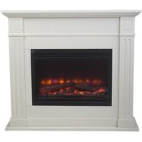 Casa Padrino Jugendstil Elektro Kamin B 100 x H 89 x T 30 cm - Elektrokamin - Wohnzimmer Antik Stil Kamin