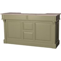 Casa Padrino Jugendstil Theken Schrank 160 cm Theke Ladentheke Landhaus Stil Ladeneinrichtung - alle Farben