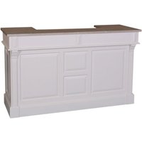 Casa Padrino Jugendstil Theken Schrank 160 cm Theke Ladentheke Landhaus Stil Ladeneinrichtung - alle Farben