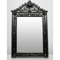 Gigantischer Casa Padrino Barock Spiegel Löwe Schwarz H 270 cm B 165 cm - Edel & Prunkvoll