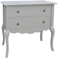 Casa Padrino Barock Kommode mit 2 Schubladen 80 cm - Jugendstil Landhaus Stil Möbel