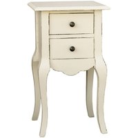 Casa Padrino Barock Kommode mit 2 Schubladen 40 cm - Jugendstil Landhaus Stil Möbel - Nachttisch Schrank