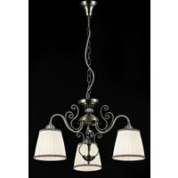 Casa Padrino Barock Decken Kristall Kronleuchter Bronze 58 x H 36 cm Antik Stil - Möbel Lüster Leuchter Hängeleuchte Hängelampe