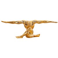 Casa Padrino Art Deco Figur Muskelathlet Gold - Muskel Athlet Figur Skulptur